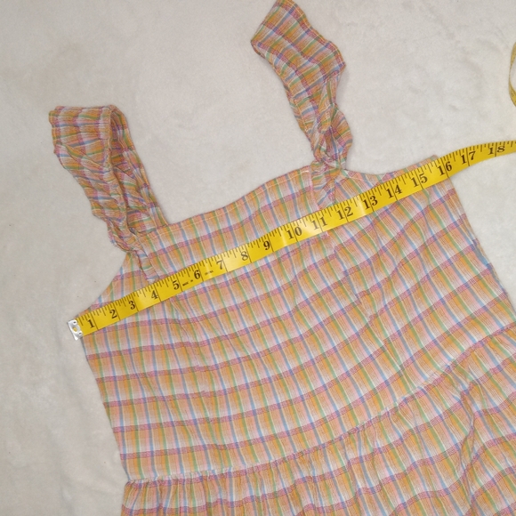 LOFT Outlet Multicolored Striped Sleeveless Boho Midi Dress size MP - Picture 6 of 8